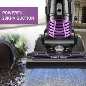 MOOSOO Upright Vacuum Cleaner Vacuum for Pet Hair Carpet Hard Floor