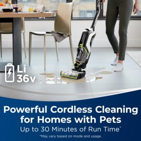 Bissell Crosswave Cordless Max Hard Floor Wet Dry Vacuum - 36 Volt - 2590
