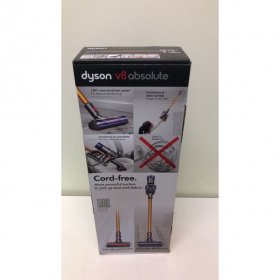 Dyson V8 Absolute Cordless Vacuum Cleaner | Yellow | New-Open Box