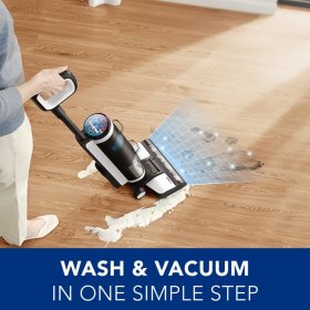 Tineco Floor One S3 Smart Cordless Wet Dry Vacuum Cleaner and Hard Floor Washer - Black