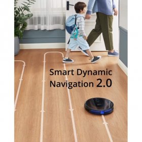 eufy RoboVac G30 Hybrid Robot Vacuum with Smart Dynamic Navigation 2.0 2-in-1 Sweep and mop 2000Pa Suction Wi-Fi Boundary Strips