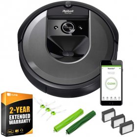 iRobot Roomba i7 7150 Wi-Fi Connected Vacuum with Deco Gear i7 Accessory Bundle