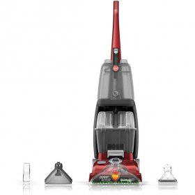 Hoover Power Scrub Deluxe Carpet Cleaner Machine Upright Shampooer FH50150 Red