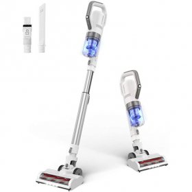Aposen Cordless Vacuum Lightweight Stick Vacuum Cleaner 21Kpa for Hard Floor Carpet Pet Hair