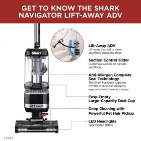 Shark Navigator Lift-Away ADV Upright Vacuum