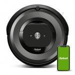 iRobot Roomba e6 (6134) Wi-Fi Connected Robot Vacuum - Wi-Fi Connected Works with Alexa Ideal for Pet Hair Carpets Hard Self-Charging Robotic Vacuum