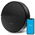 iHome AutoVac 2 in 1 Robot Vacuum Mopping Enabled with Mapping HomeMap Navigation 2000pa Suction Power HyperDrive Technology for Pet Hair Alexa Google and App Control Eclipse Black
