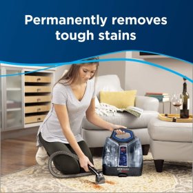 BISSELL SpotClean ProHeat Portable Spot and Stain Carpet Cleaner 2694 Blue