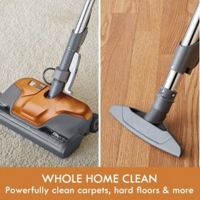 Kenmore 81214 200 Series Pet Friendly Lightweight Bagged Canister Vacuum with HEPA 2 Motor System and 3 Cleaning Tools Orange