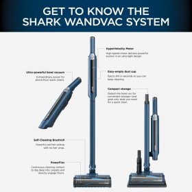 Shark WANDVAC System Ultra-Lightweight Powerful Cordless 3-in-1 Stick Vacuum WS630