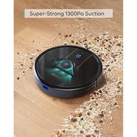 eufy [boostiq] robovac 15c wi-fi upgraded super-thin 1300pa strong suction quiet self-charging robotic vacuum cleaner cleans hard floors to medium-pile carpets
