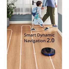 eufy by Anker RoboVac G30 Hybrid Robot Vacuum with Smart Dynamic Navigation 2.0 2-in-1 Sweep and mop 2000Pa Suction Wi-Fi Boundary Strips