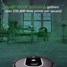 iRobot Roomba 960 Robot Vacuum- Wi-Fi Connected Mapping Works with Google Home Ideal for Pet Hair Carpets Hard Floors