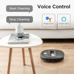 Eureka Groove Robot Vacuum Cleaner Wi-Fi Connected App Alexa & Remote Controls Self-Charging NER300