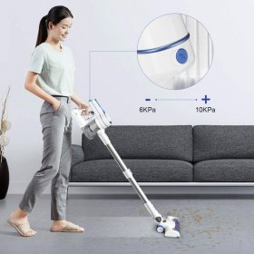 Aposen Cordless Vacuum 4 In 1 Powerful Stick Vacuum Cleaner for Hard Floor & Carpet H120