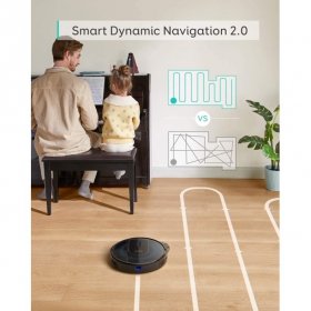 eufy by Anker RoboVac G30 Robot Vacuum with Smart Dynamic Navigation 2.0 2000Pa Strong Suction Wi-Fi Compatible with Alexa Carpets and Hard Floors