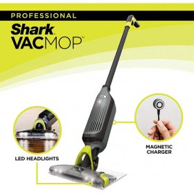 Shark VACMOP Pro VM252 Cordless Hard Floor Vacuum Mop with Disposable Pad Charcoal Gray