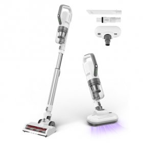 Aposen H21S Stick Vacuum Cleaner 21Kpa Cordless Vacuum with Anti Dust Mites Function for Hard Floor Carpet and Allergen