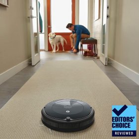 iRobot Roomba 692 Robot Vacuum-Wi-Fi Connectivity Works with Alexa Good for Pet Hair Carpets Hard Floors Self-Charging Charcoal Grey