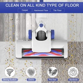 APOSEN Cordless Vacuum 4-in-1 Lightweight Stick Vacuum Cleaner Ideal for Carpet Hard Floors Pet Hair