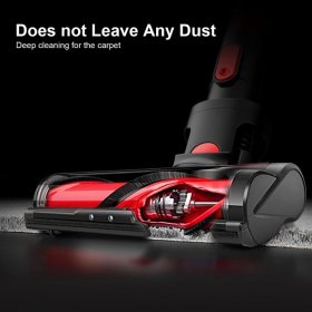 APOSEN Cordless Vacuum Cleaner 18KPa Powerful Suction 250W Brushless Motor for Hard Floor Carpet
