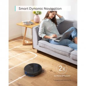 eufy RoboVac G10 Hybrid 2-in-1 Sweep and mop Robotic Vacuum Cleaner Wi-Fi 2000Pa Suction Smart Dynamic Navigation
