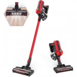 Moosoo K23 Cordless Vacuum 4-in-1 Stick Vacuum with 3 Suction Modes for Carpet Hard Floors Pet Hair