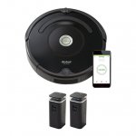 iRobot Roomba 675 Wi-Fi Connected Robotic Vacuum Cleaner Bundle with Two iRobot