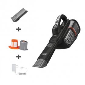 BLACK+DECKER dustbuster Handheld Vacuum Cordless AdvancedClean+ Black (HHVK515J00FF)