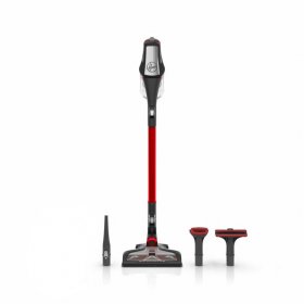 Hoover Fusion Max Rechargeable Cordless Stick Vacuum with Hoover Dashboard Red