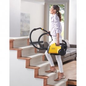 Eureka Mighty Mite 3670M Corded Canister Vacuum Cleaner Yellow 3670 w 5bags