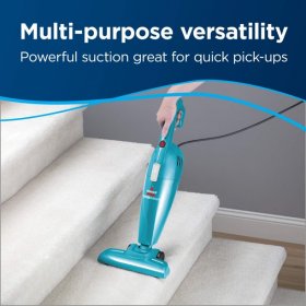BISSELL Featherweight Stick Lightweight Bagless Vacuum & Electric Broom in Teal BSL2033