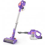 Moosoo X8 Cordless Vacuum Lightweight 4-in-1 Stick Vacuum Cleaner 24KPa Powerful Suction for Carpet Hard Floor Pet Hair